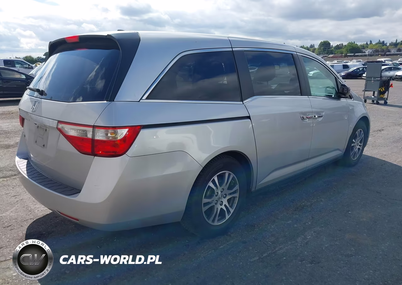 2011 Honda Odyssey Ex-L VIN:5FNRL5H62BB060399 - 4
