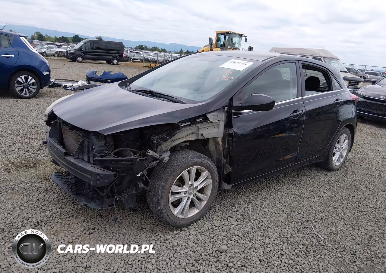 2013 Hyundai Elantra Gt VIN:KMHD35LE9DU129880 - 2