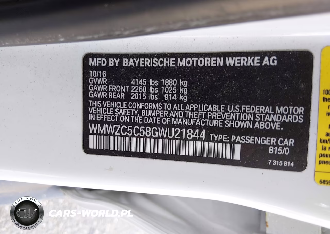 2016 Mini Countryman Cooper S VIN:WMWZC5C58GWU21844 - 9