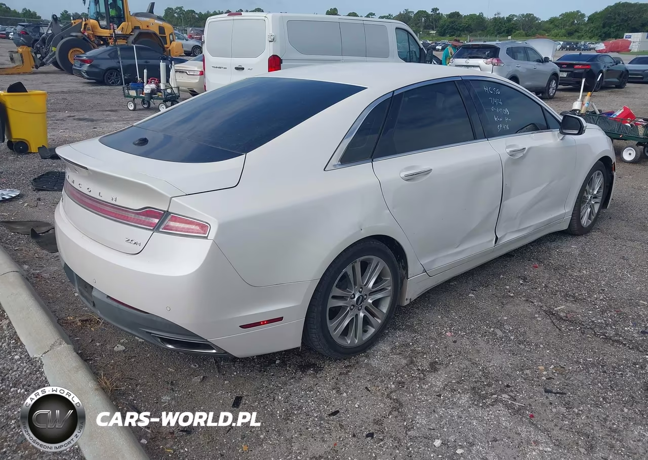 2014 Lincoln Mkz Hybrid VIN:3LN6L2LU2ER819655 - 4