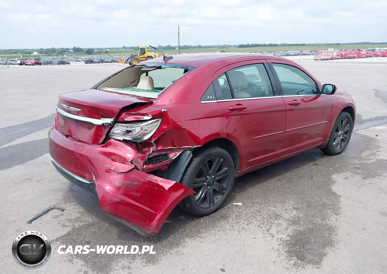 2012 Chrysler 200 Lx VIN:1C3CCBAB7CN207951 - 4