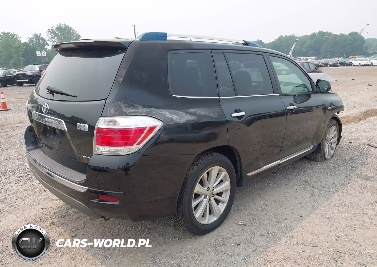 2012 Toyota Highlander Hybrid Limited V6 VIN:JTEDC3EH4C2007627 - 4