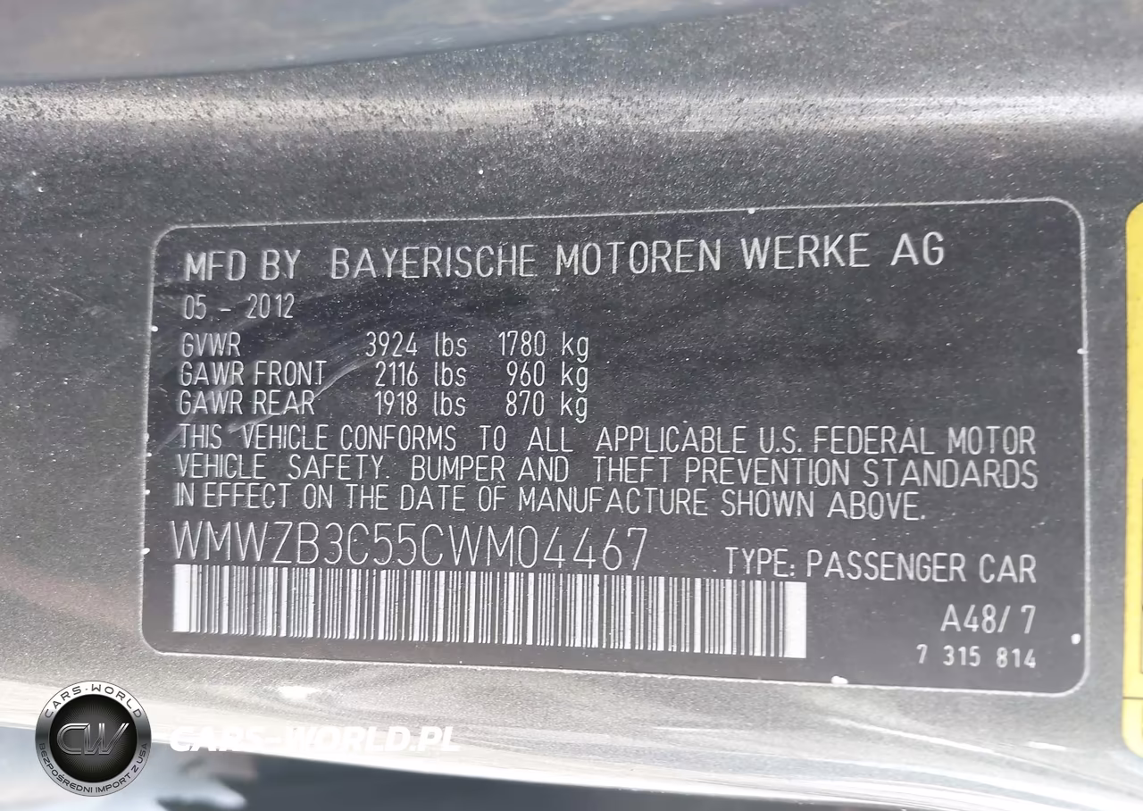 2012 Mini Cooper Countryman VIN:WMWZB3C55CWM04467 - 9