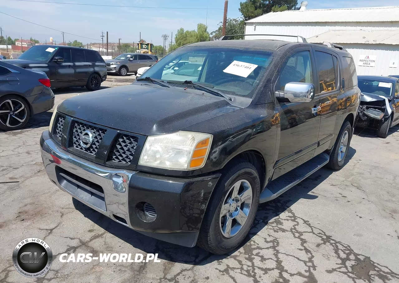 2004 Nissan Pathfinder Armada Se VIN:5N1AA08AX4N732753 - 2