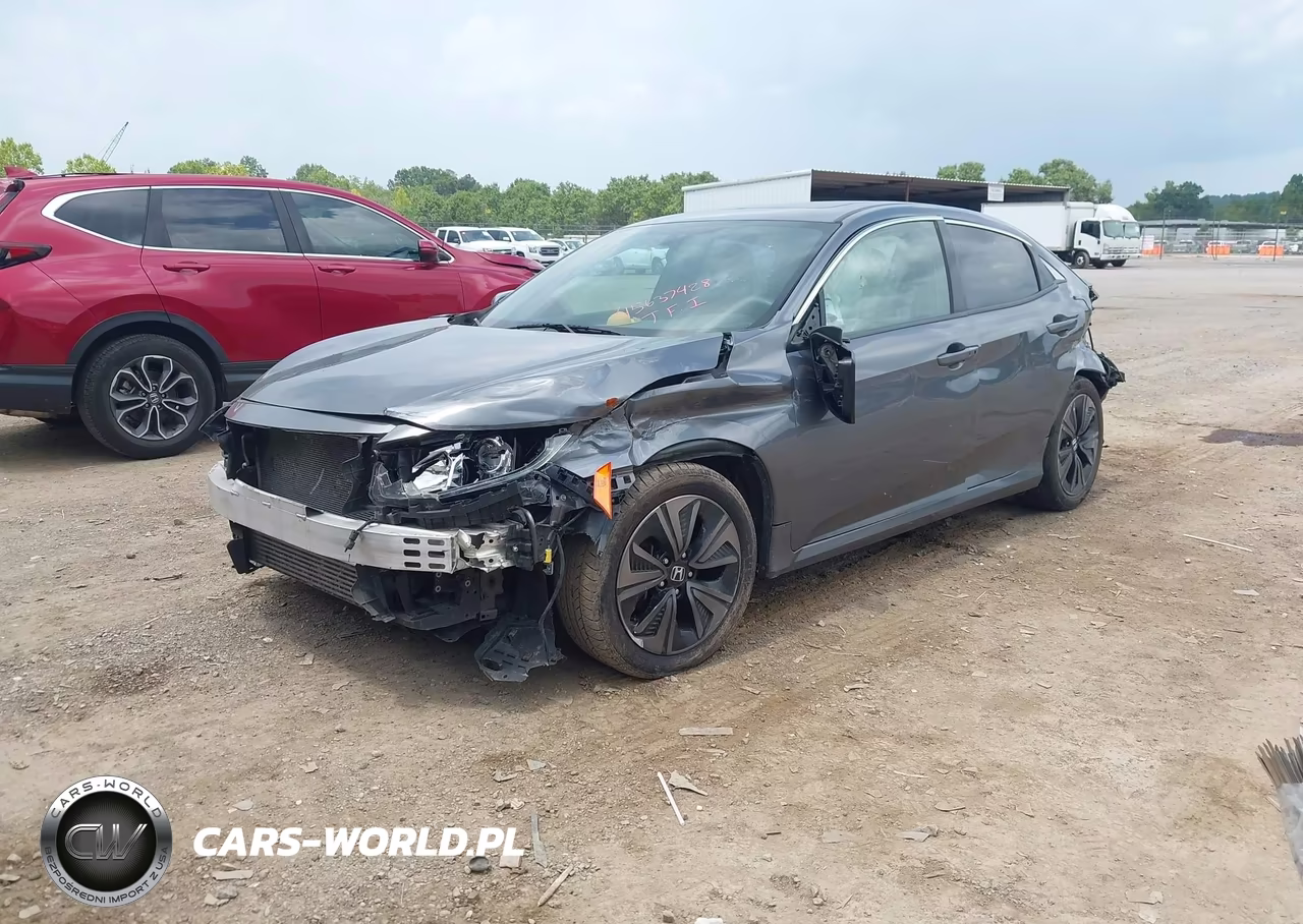 2017 Honda Civic Ex VIN:SHHFK7H55HU413122 - 2