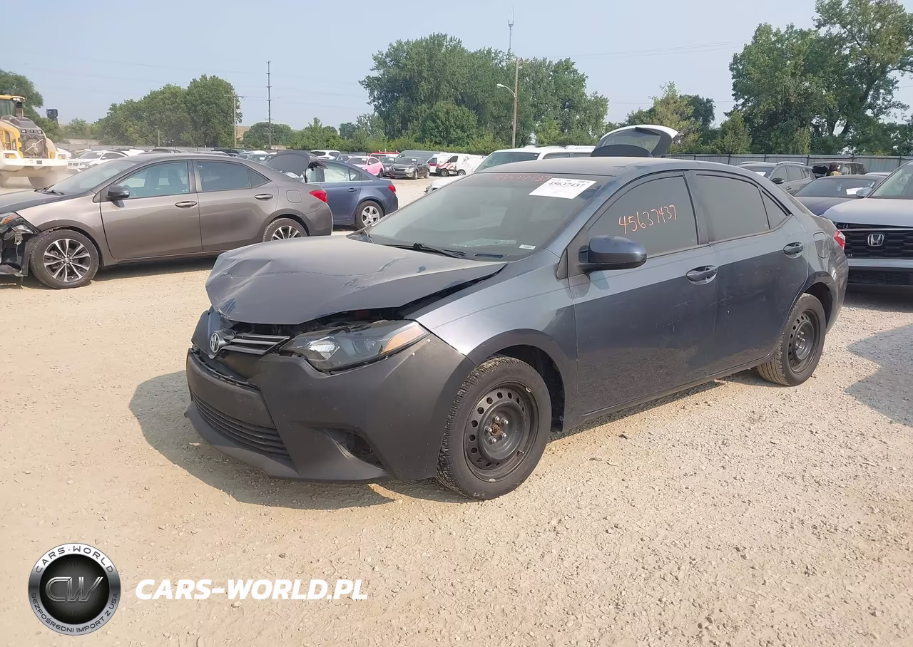 2016 Toyota Corolla Le VIN:2T1BURHE3GC597341 - 2