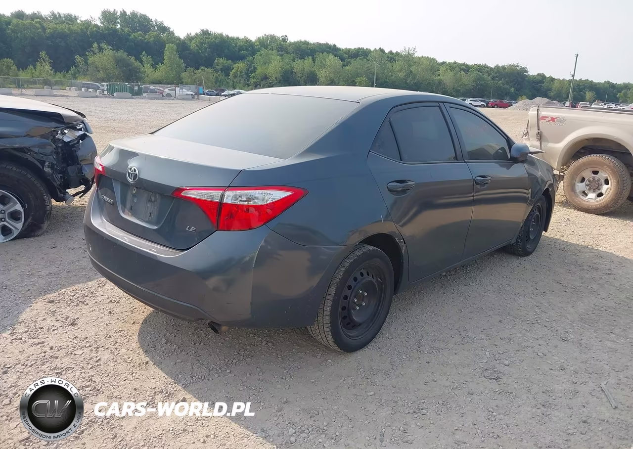 2016 Toyota Corolla Le VIN:2T1BURHE3GC597341 - 4