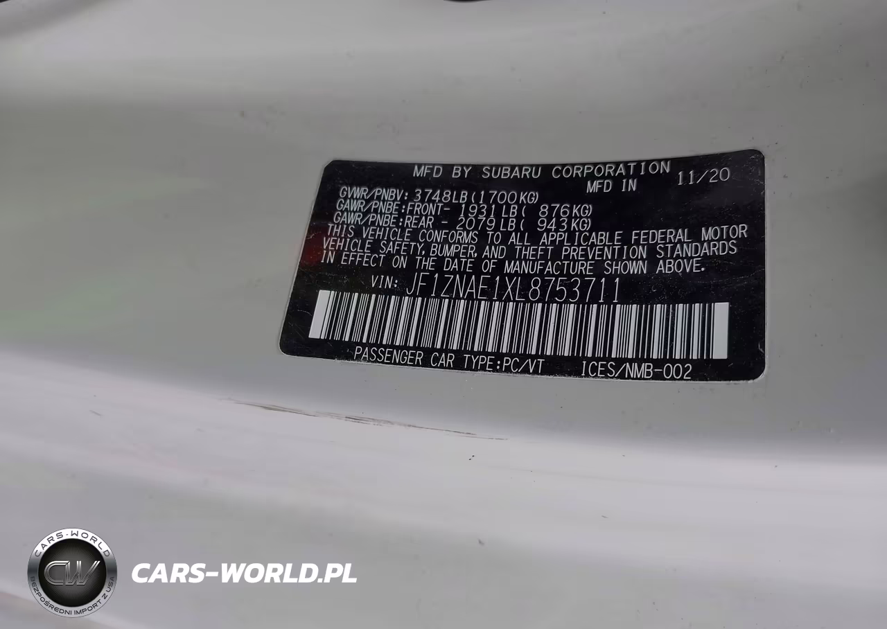2020 Toyota 86 Gt VIN:JF1ZNAE1XL8753711 - 9