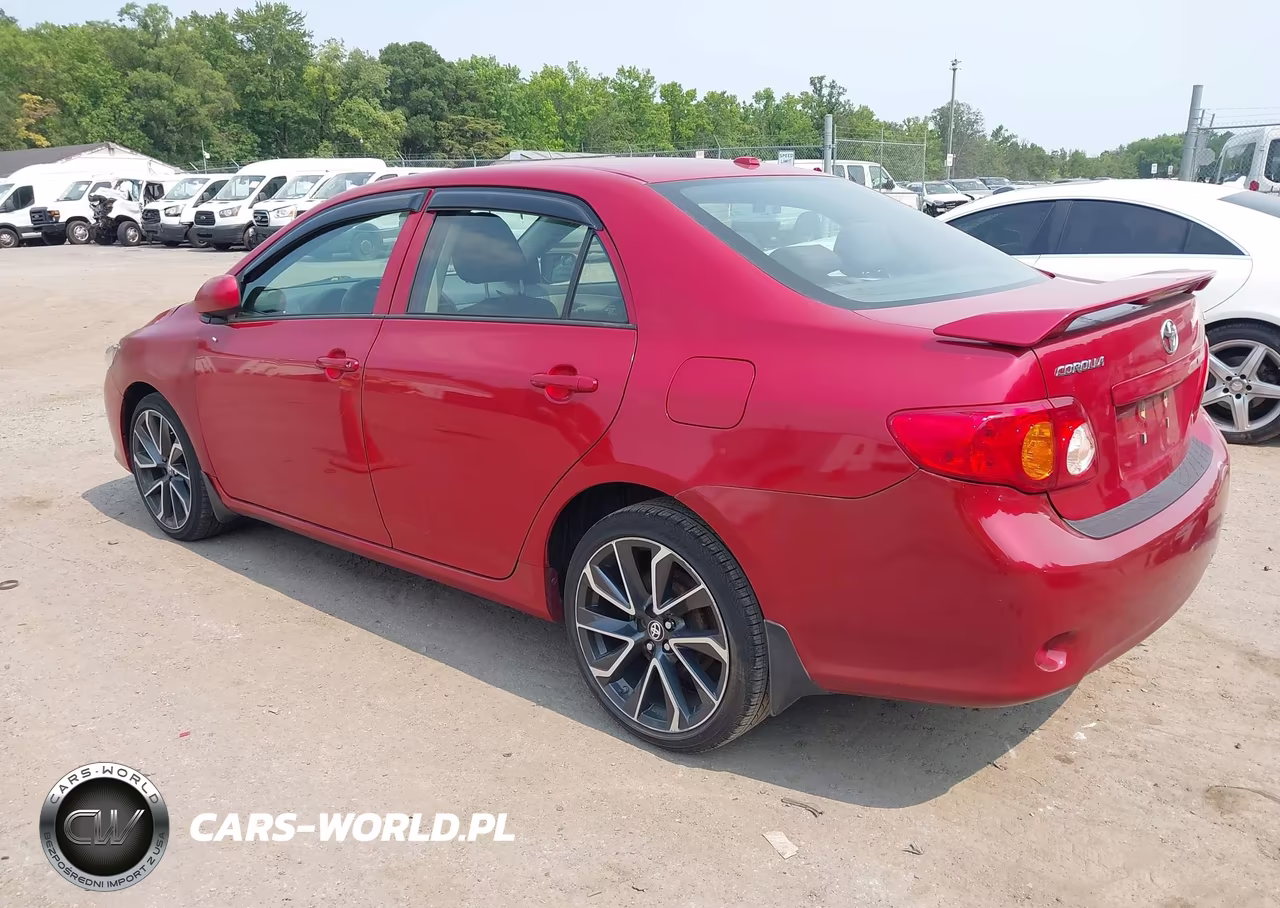 2009 Toyota Corolla Le VIN:2T1BU40E39C137520 - 3