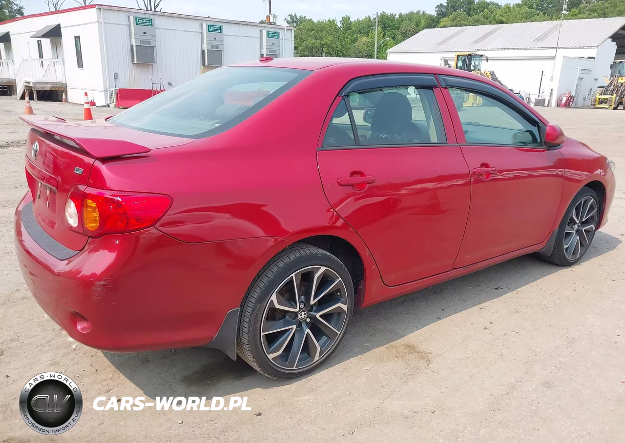 2009 Toyota Corolla Le VIN:2T1BU40E39C137520 - 4