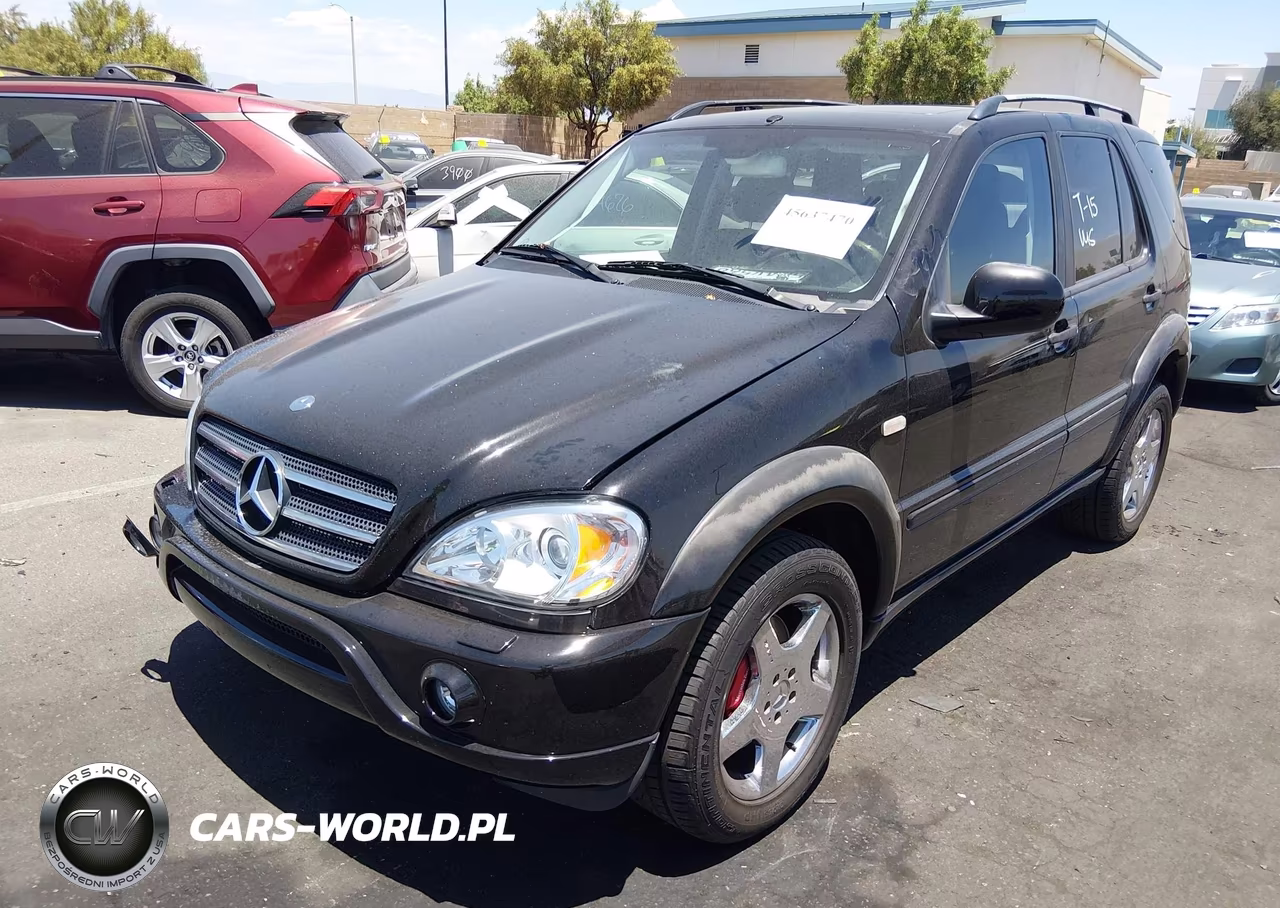 2001 Mercedes-Benz Ml 55 Amg VIN:4JGAB74E41A258879 - 2