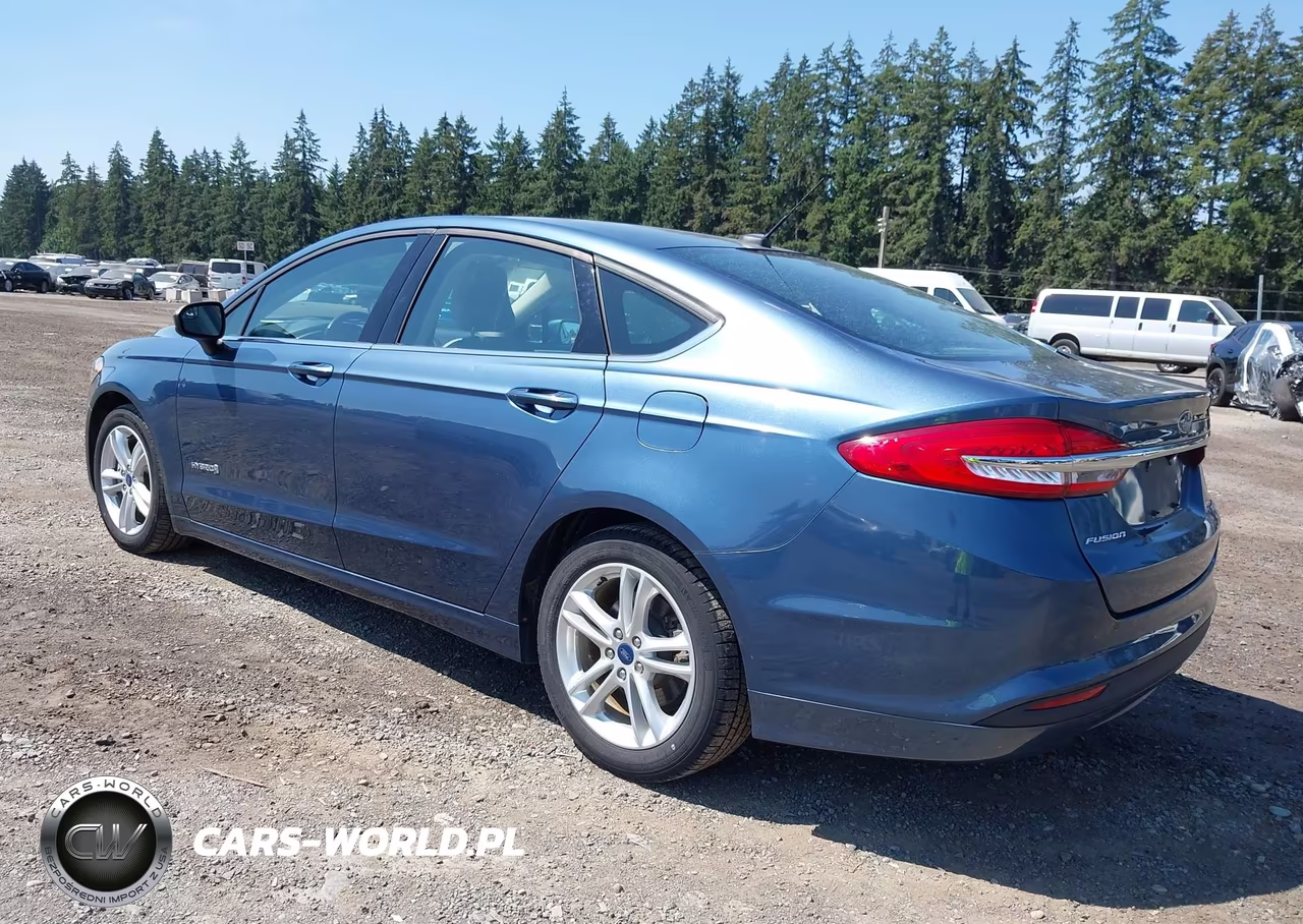 2018 Ford Fusion Hybrid S VIN:3FA6P0UU1JR261616 - 3