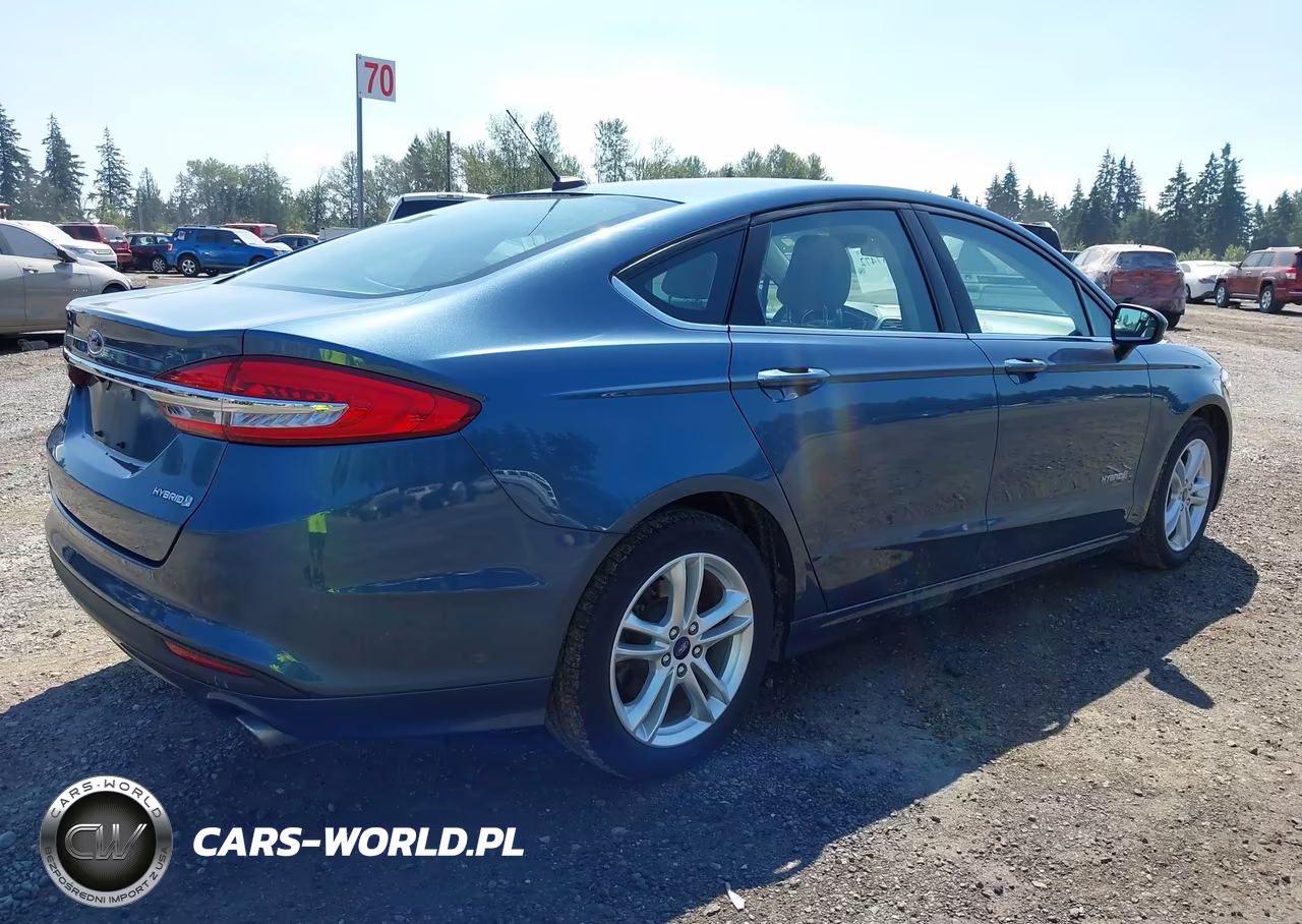 2018 Ford Fusion Hybrid S VIN:3FA6P0UU1JR261616 - 4