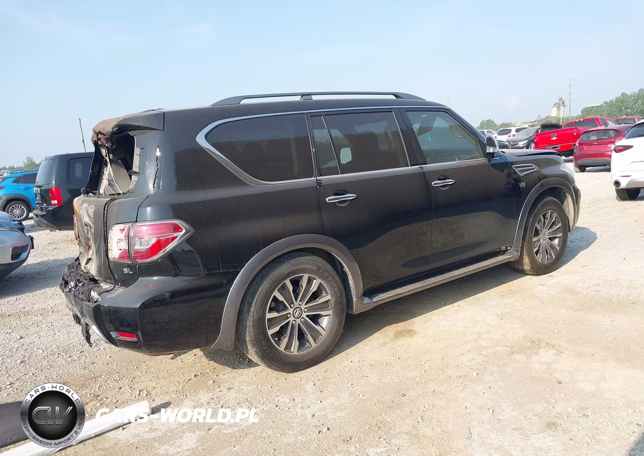 2020 Nissan Armada Sl 4Wd VIN:JN8AY2NC9L9617803 - 4