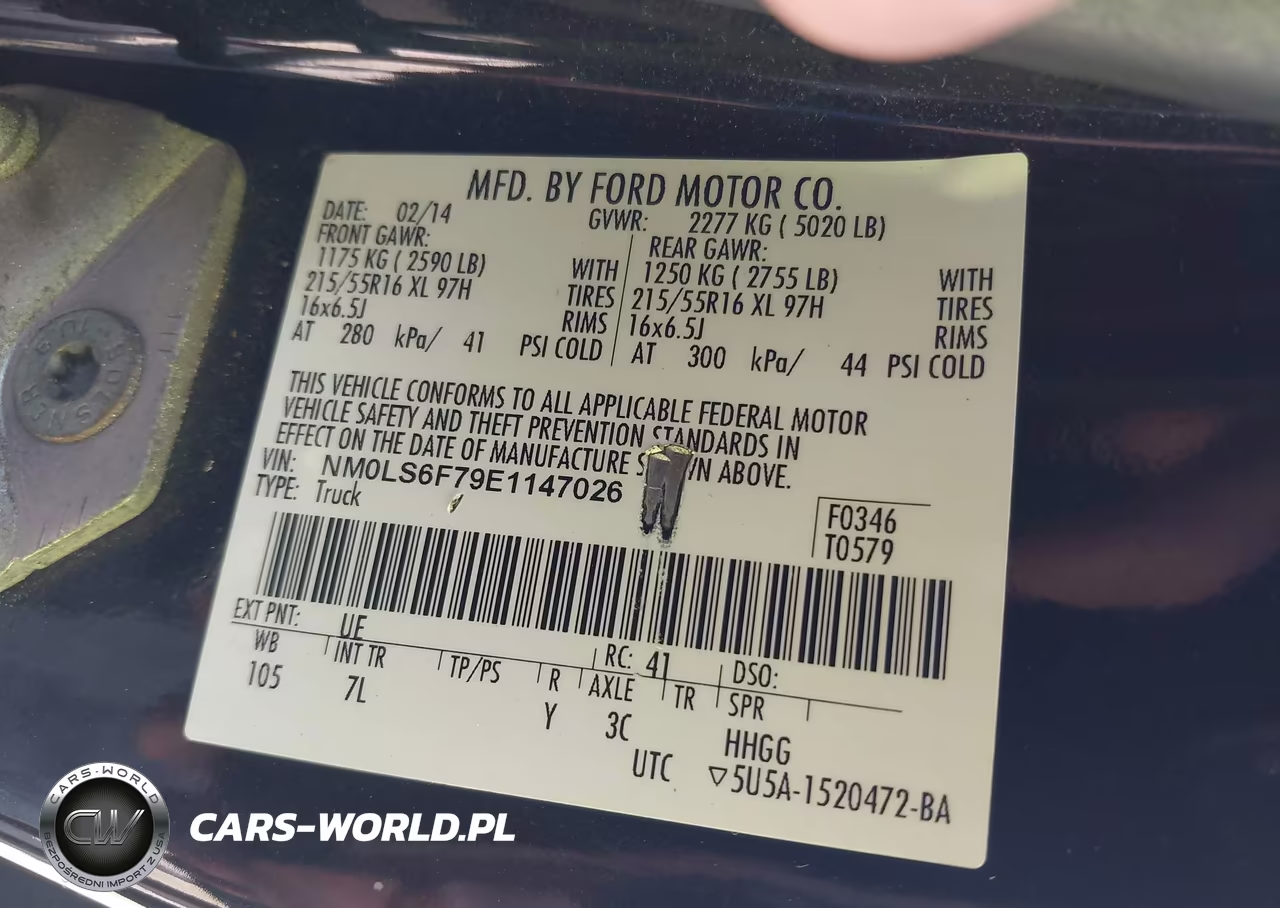 2014 Ford Transit Connect Xlt VIN:NM0LS6F79E1147026 - 9