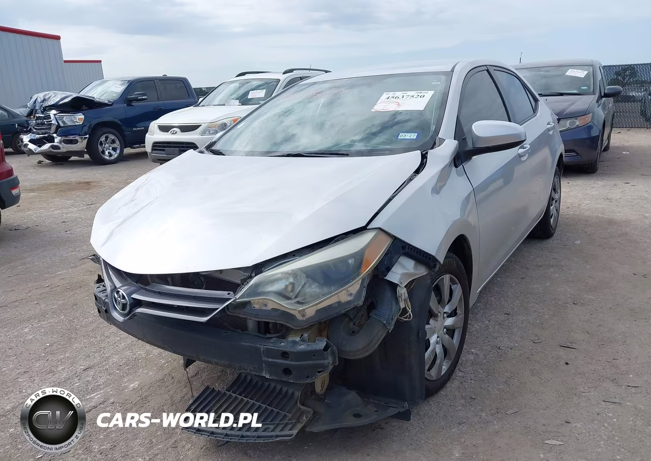 2015 Toyota Corolla Le VIN:5YFBURHE4FP339392 - 2