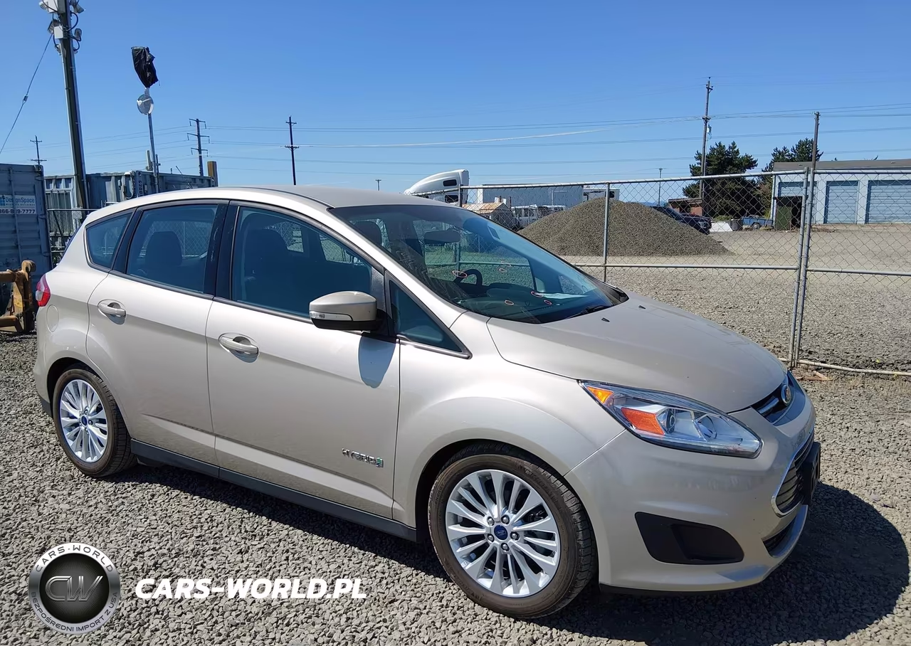 2017 Ford C-Max Hybrid Se VIN:1FADP5AU0HL114317 - 1