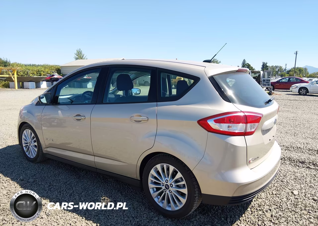 2017 Ford C-Max Hybrid Se VIN:1FADP5AU0HL114317 - 3