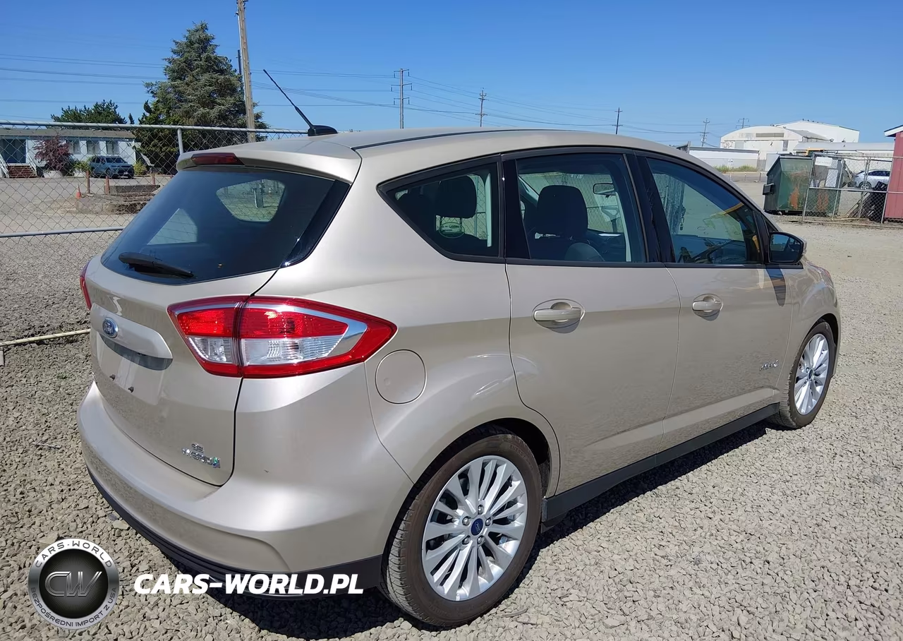 2017 Ford C-Max Hybrid Se VIN:1FADP5AU0HL114317 - 4