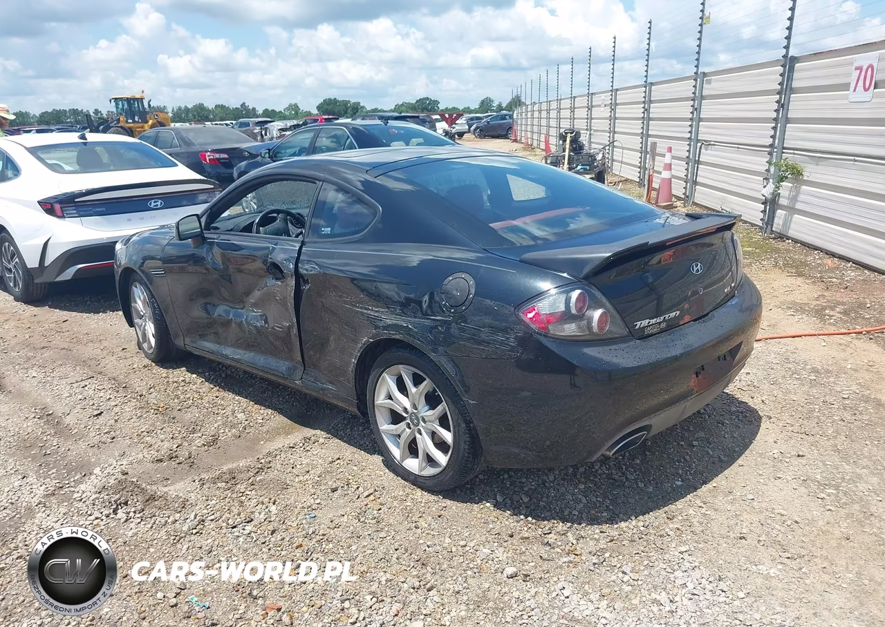 2008 Hyundai Tiburon Gt-Gt Limited-Se VIN:KMHHN66F18U270289 - 3