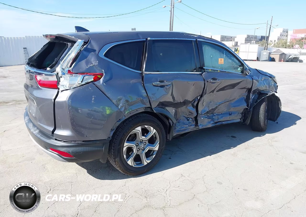 2017 Honda Cr-V Ex-L-Ex-L Navi VIN:5J6RW1H8XHL001439 - 4