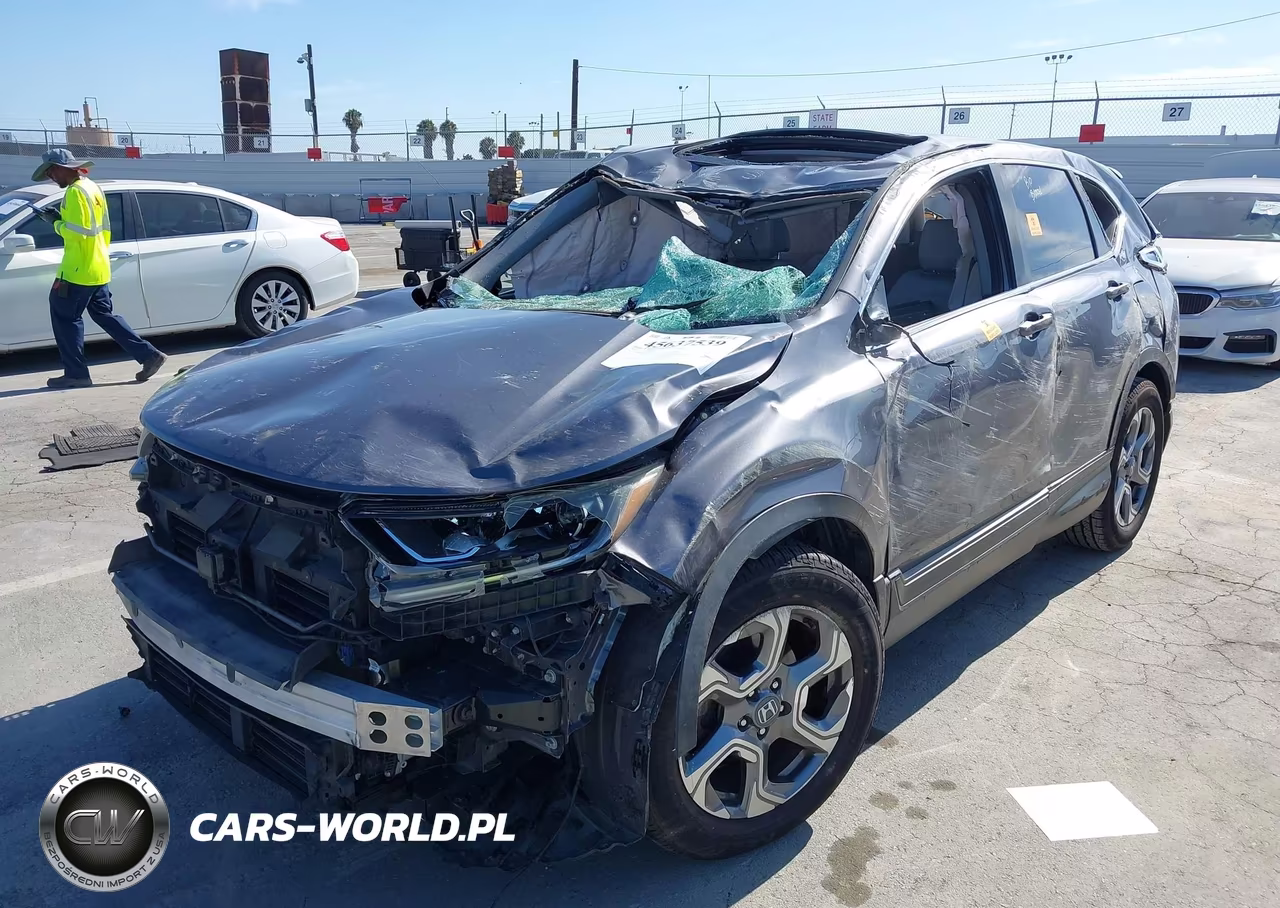 2017 Honda Cr-V Ex-L-Ex-L Navi VIN:5J6RW1H8XHL001439 - 6