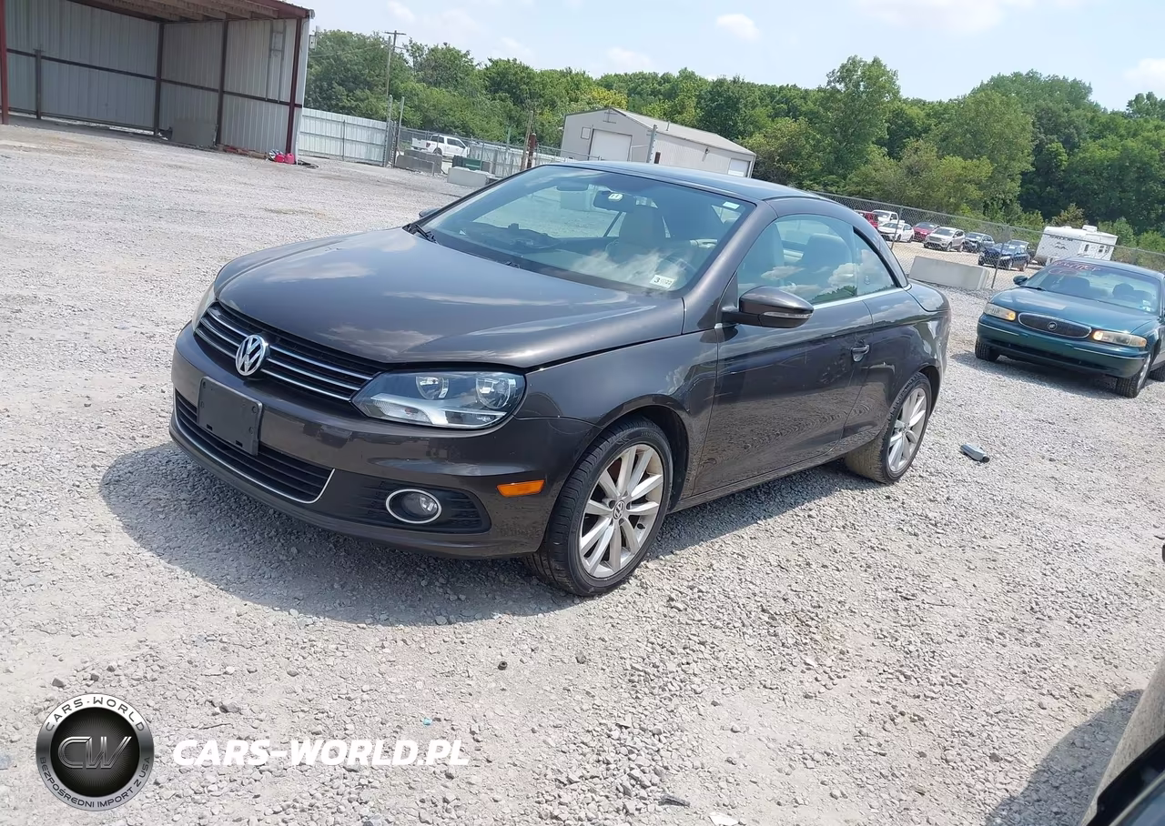 2012 Volkswagen Eos Komfort VIN:WVWBW7AH2CV009407 - 2