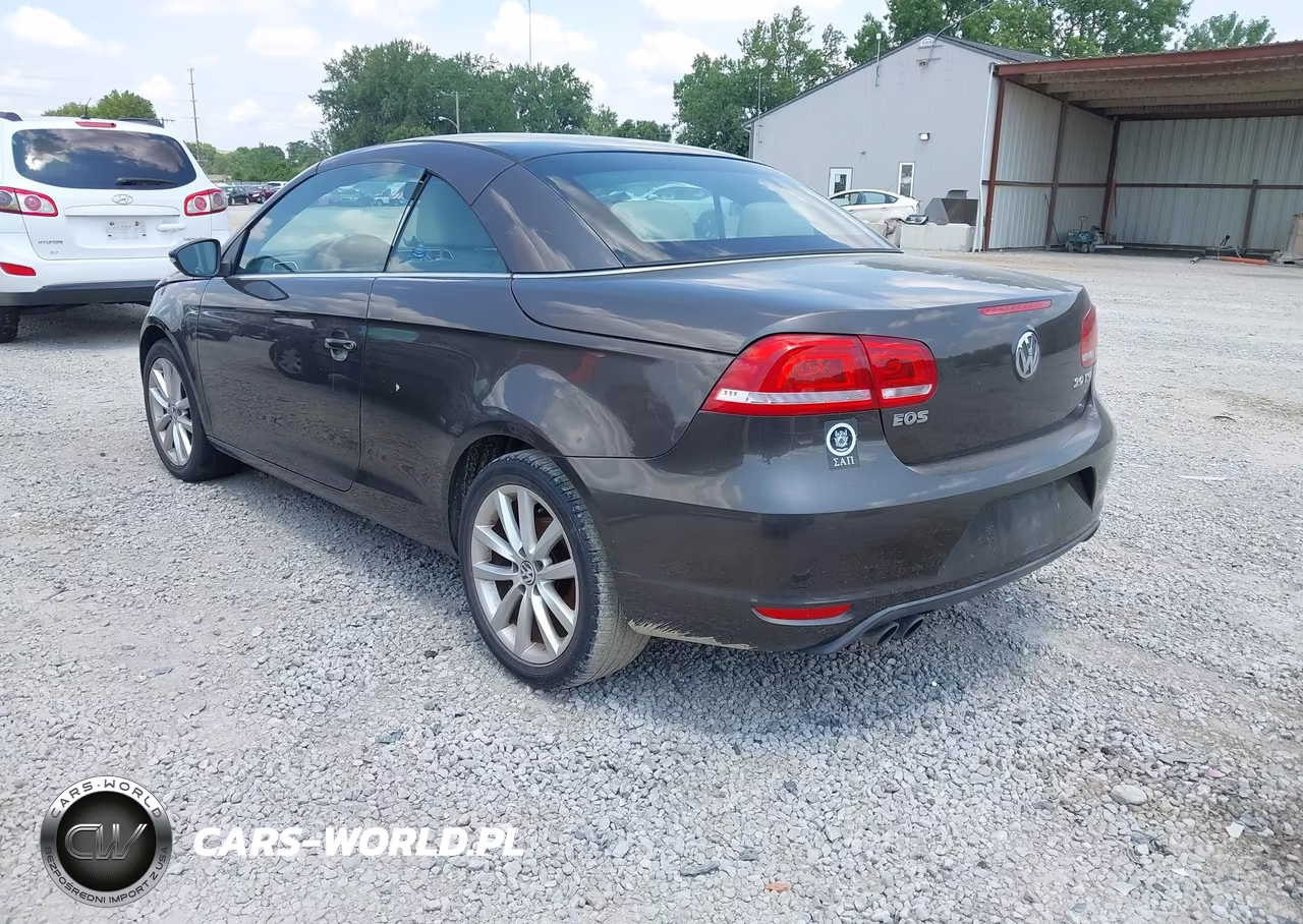 2012 Volkswagen Eos Komfort VIN:WVWBW7AH2CV009407 - 3