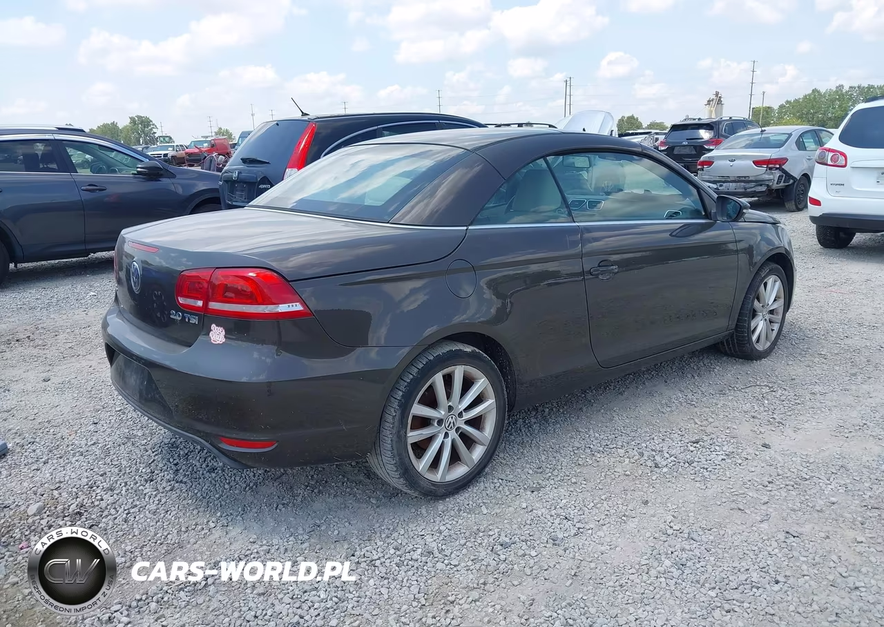 2012 Volkswagen Eos Komfort VIN:WVWBW7AH2CV009407 - 4