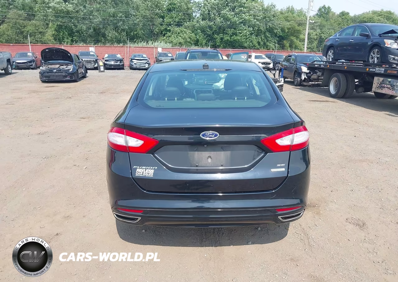 2016 Ford Fusion Se VIN:3FA6P0H95GR196865 - 16