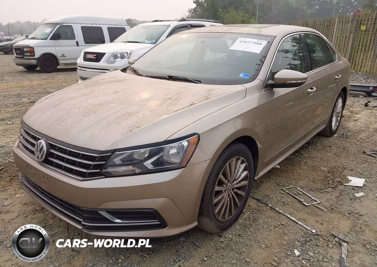 2016 Volkswagen Passat 1.8T Se VIN:1VWBT7A37GC007924 - 2