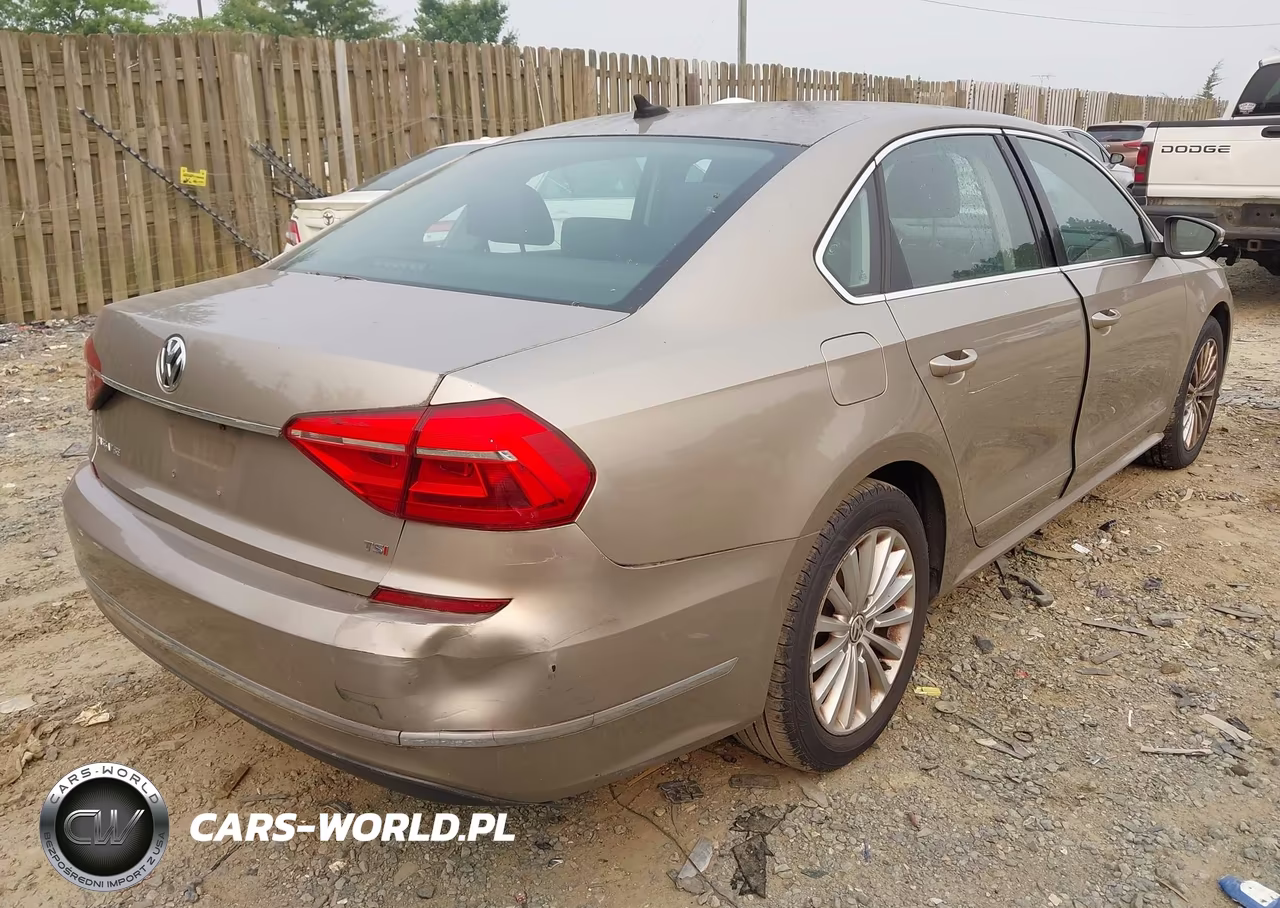 2016 Volkswagen Passat 1.8T Se VIN:1VWBT7A37GC007924 - 4