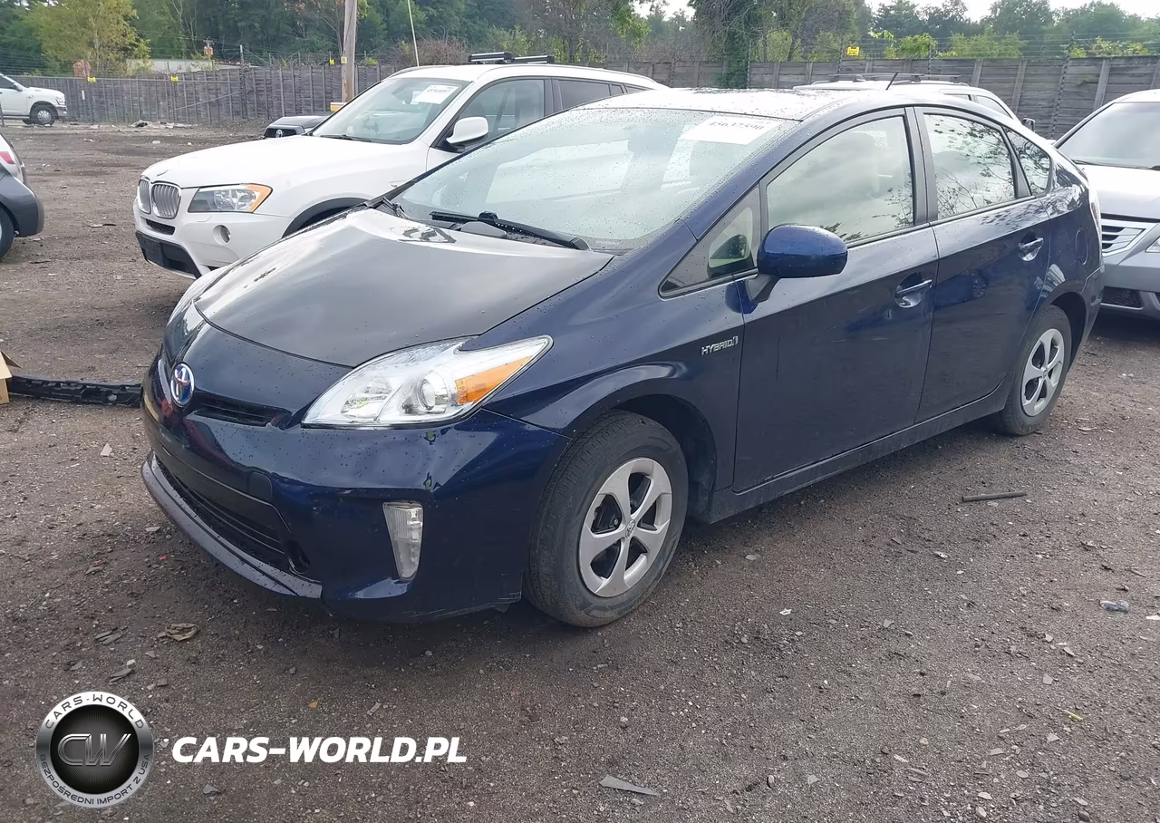 2013 Toyota Prius Two VIN:JTDKN3DU9D0351343 - 2