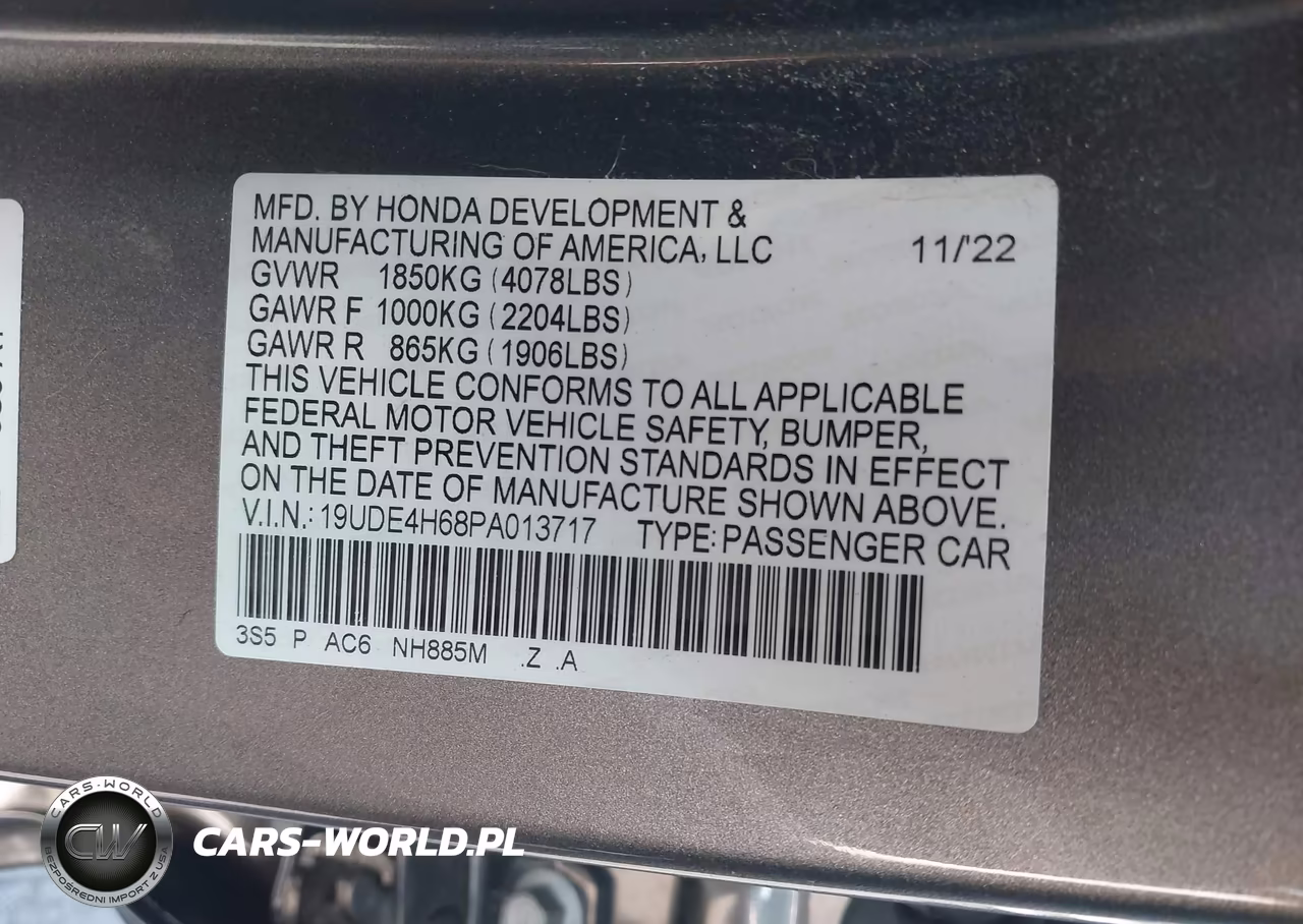 2023 Acura Integra A-Spec Technology VIN:19UDE4H68PA013717 - 9