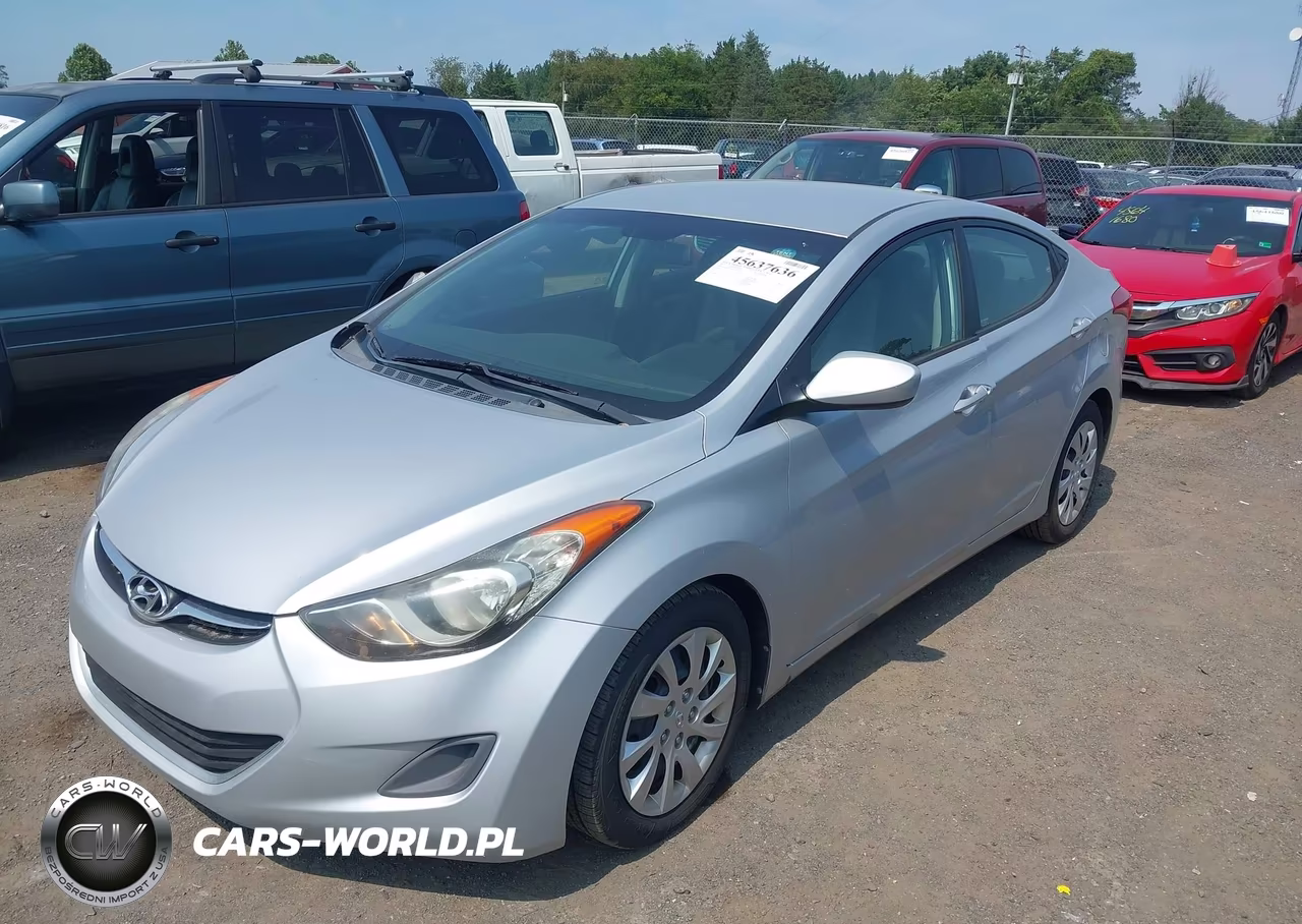 2012 Hyundai Elantra Gls VIN:5NPDH4AE7CH072915 - 2