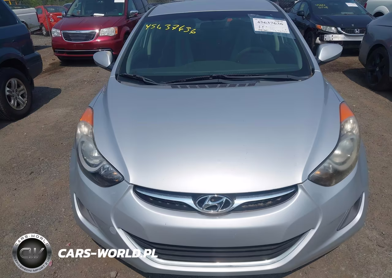 2012 Hyundai Elantra Gls VIN:5NPDH4AE7CH072915 - 6