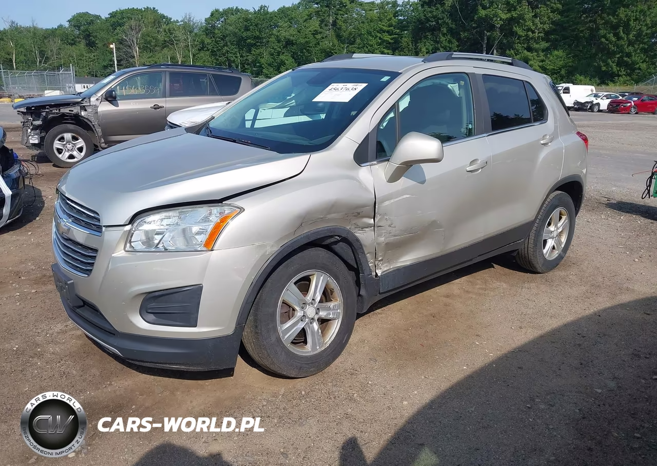 2016 Chevrolet Trax Lt VIN:3GNCJPSB9GL267658 - 2