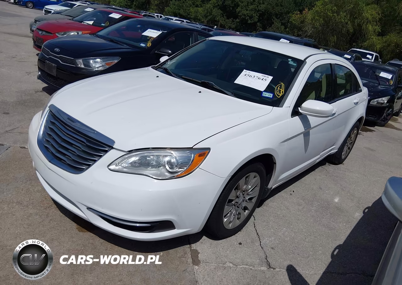 2014 Chrysler 200 Lx VIN:1C3CCBAB1EN122073 - 2
