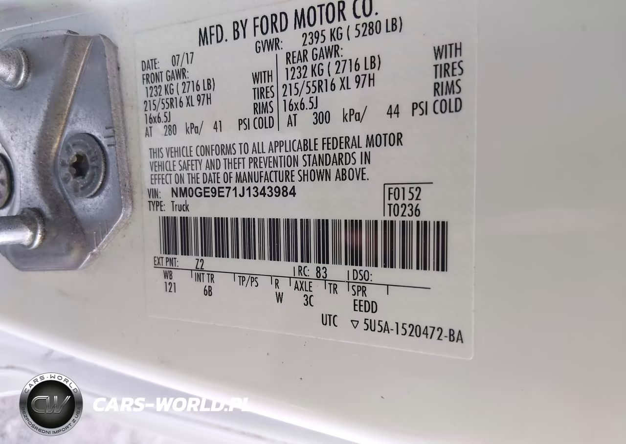 2018 Ford Transit Connect Xl VIN:NM0GE9E71J1343984 - 9