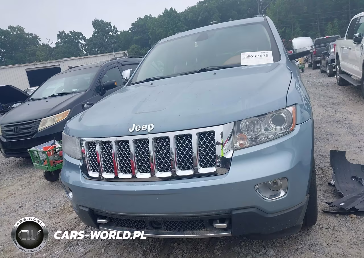 2012 Jeep Grand Cherokee Overland VIN:1C4RJFCGXCC254317 - 12