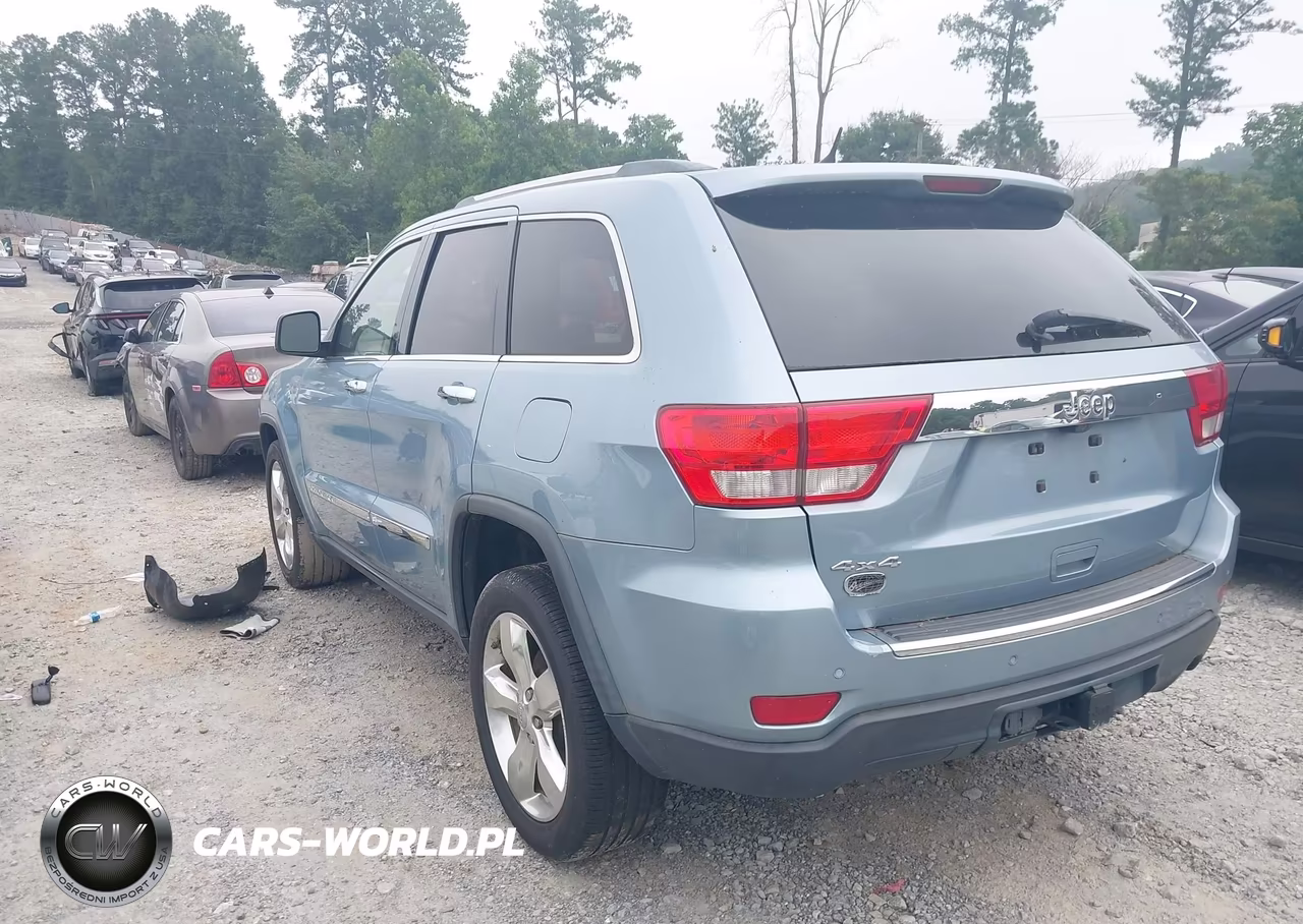2012 Jeep Grand Cherokee Overland VIN:1C4RJFCGXCC254317 - 3