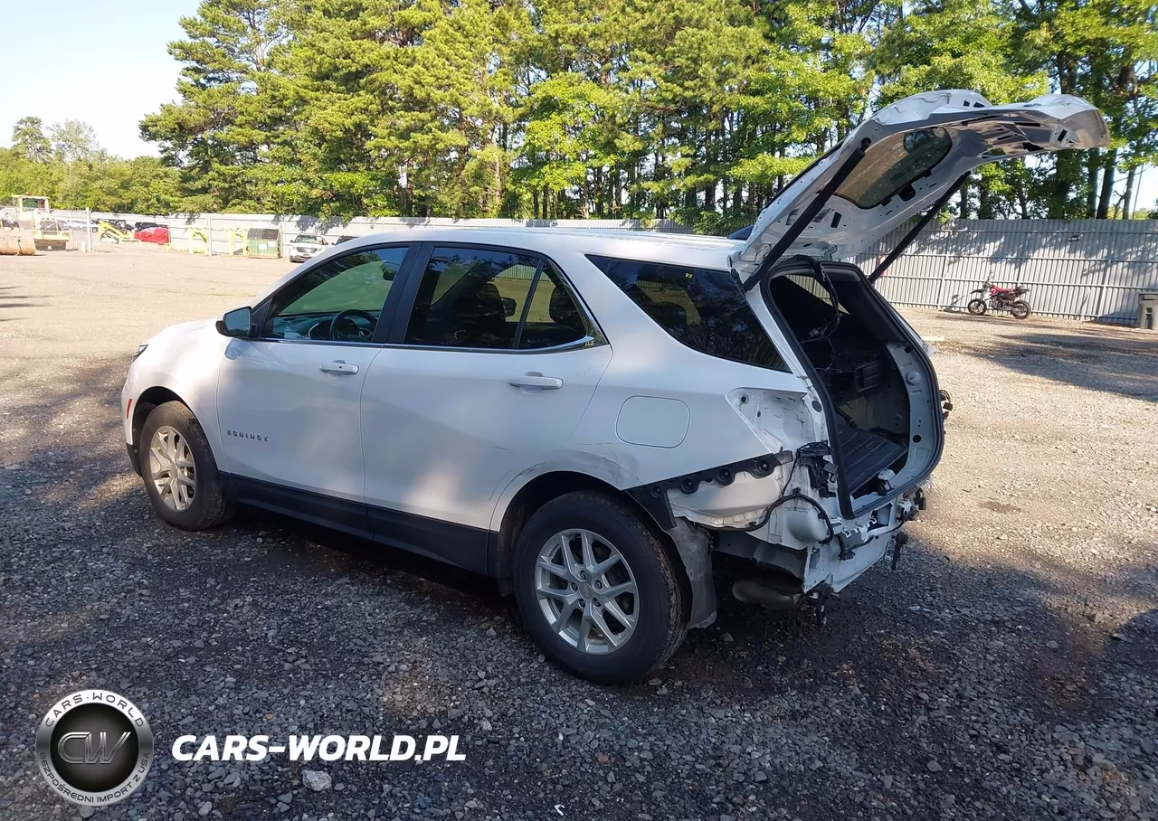 2022 Chevrolet Equinox Awd Lt VIN:3GNAXUEV6NL121466 - 3