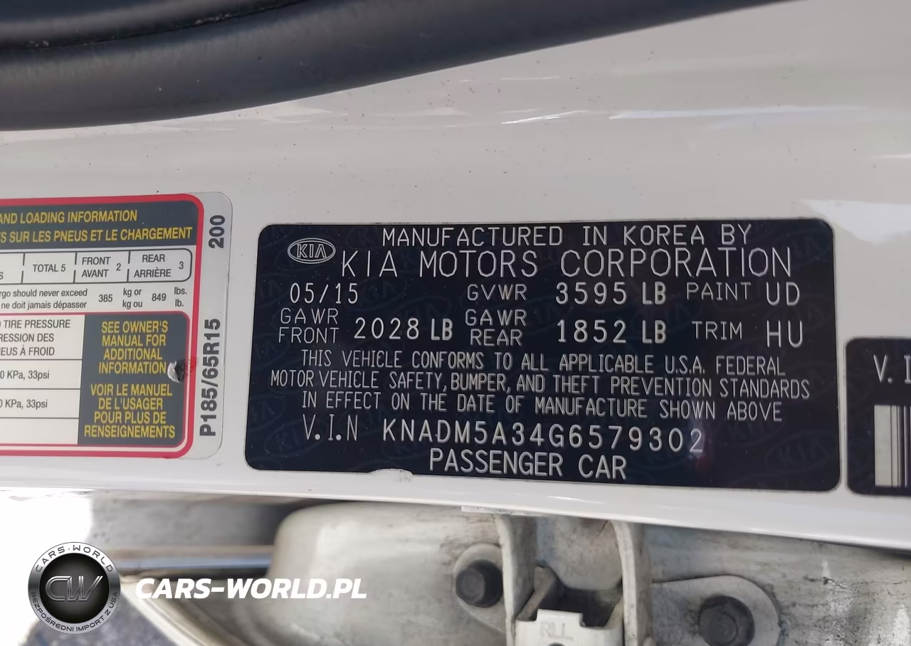 2016 Kia Rio Lx VIN:KNADM5A34G6579302 - 9