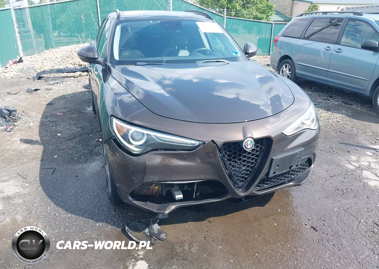 2018 Alfa Romeo Stelvio Sport Awd VIN:ZASFAKPN3J7B71572 - 6
