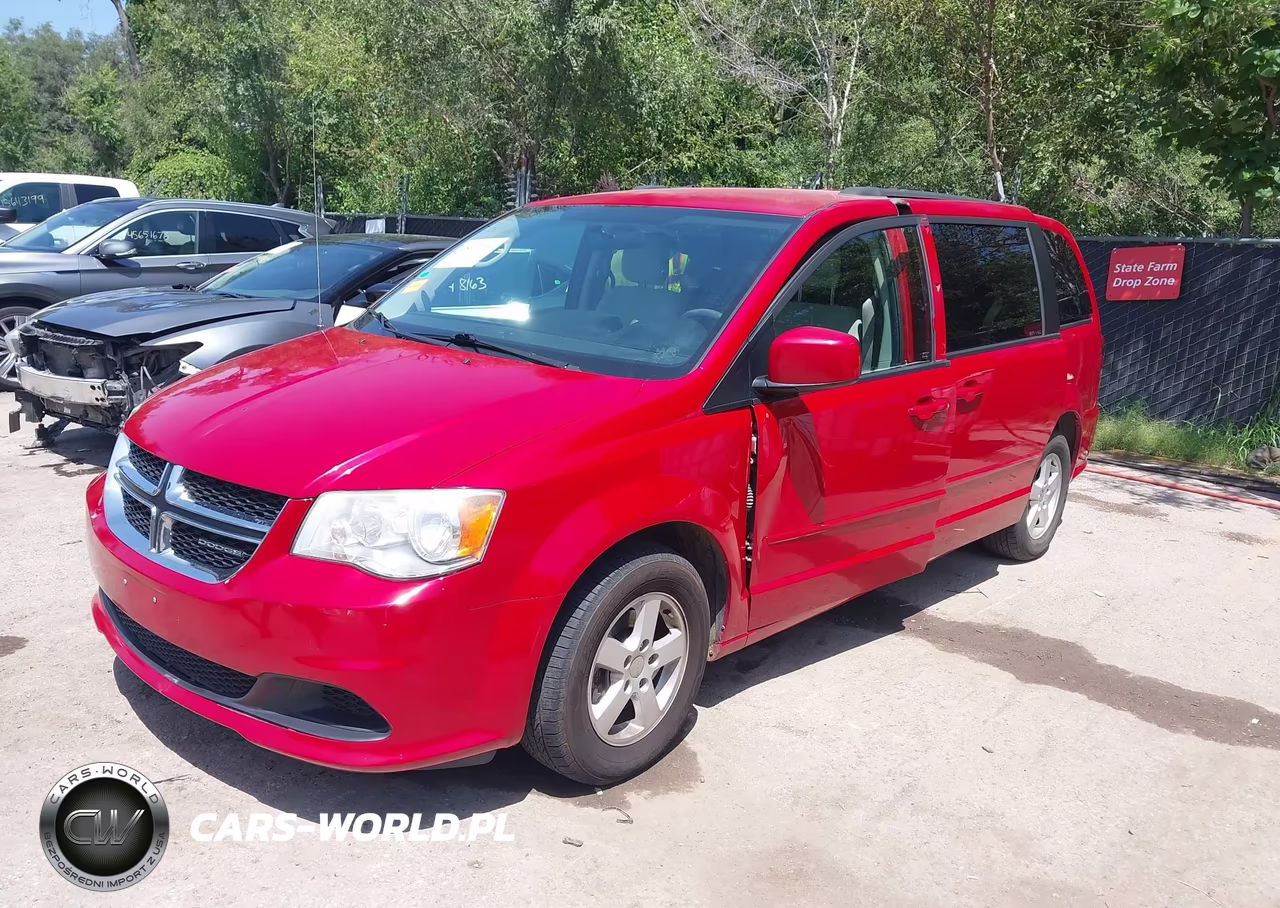 2012 Dodge Grand Caravan Sxt VIN:2C4RDGCG6CR209833 - 2