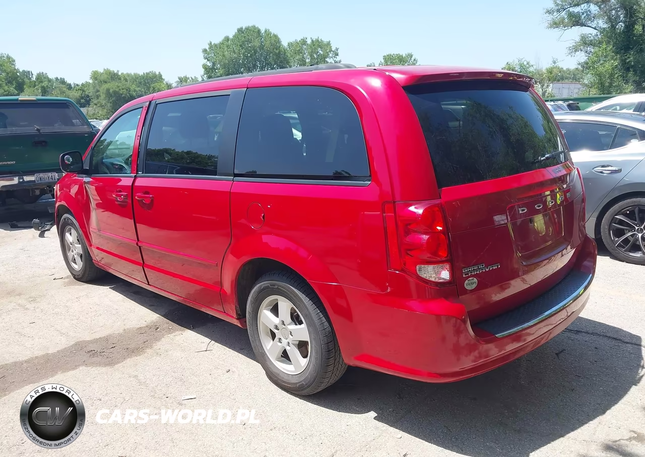 2012 Dodge Grand Caravan Sxt VIN:2C4RDGCG6CR209833 - 3