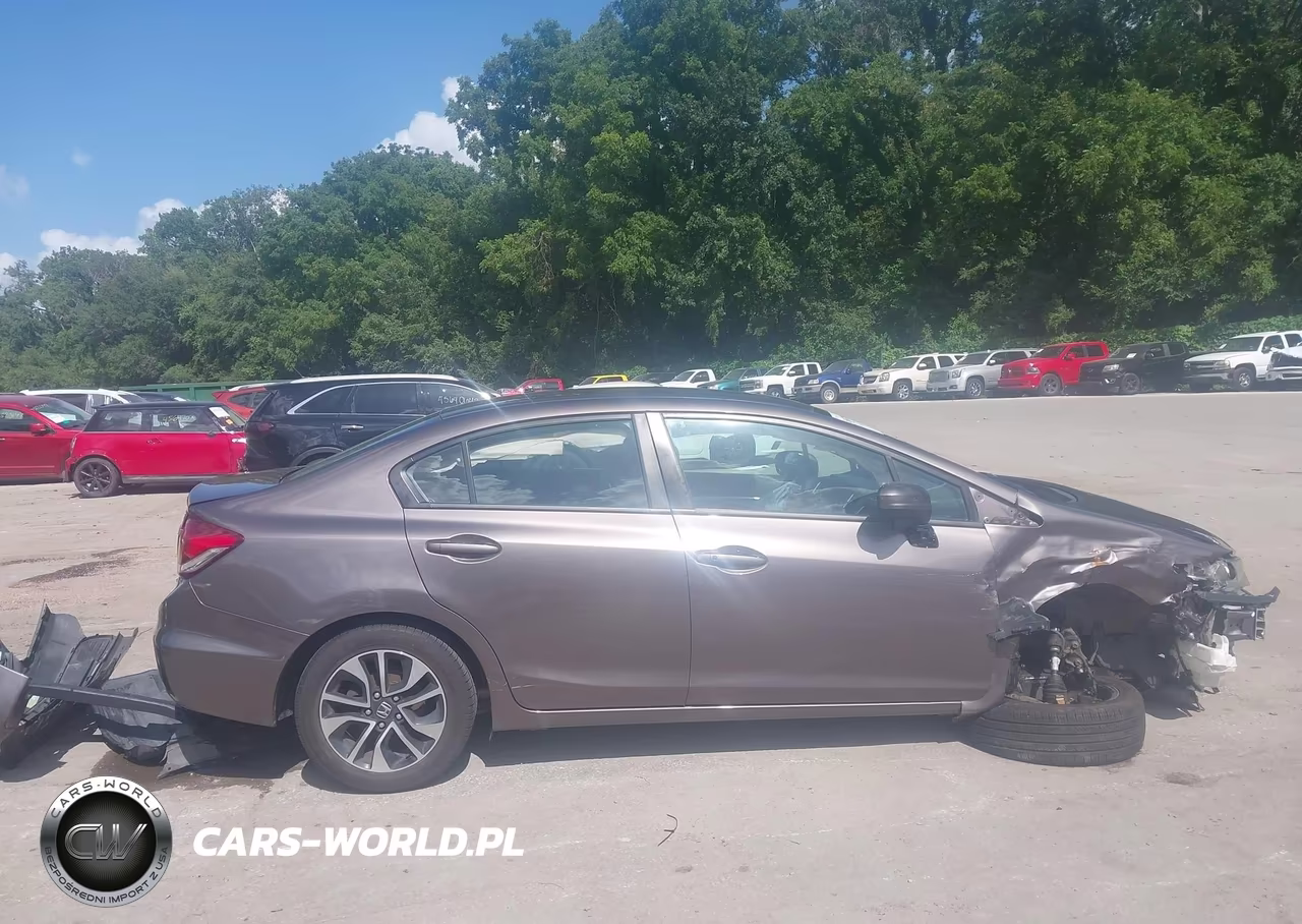 2014 Honda Civic Ex VIN:19XFB2F80EE035021 - 13