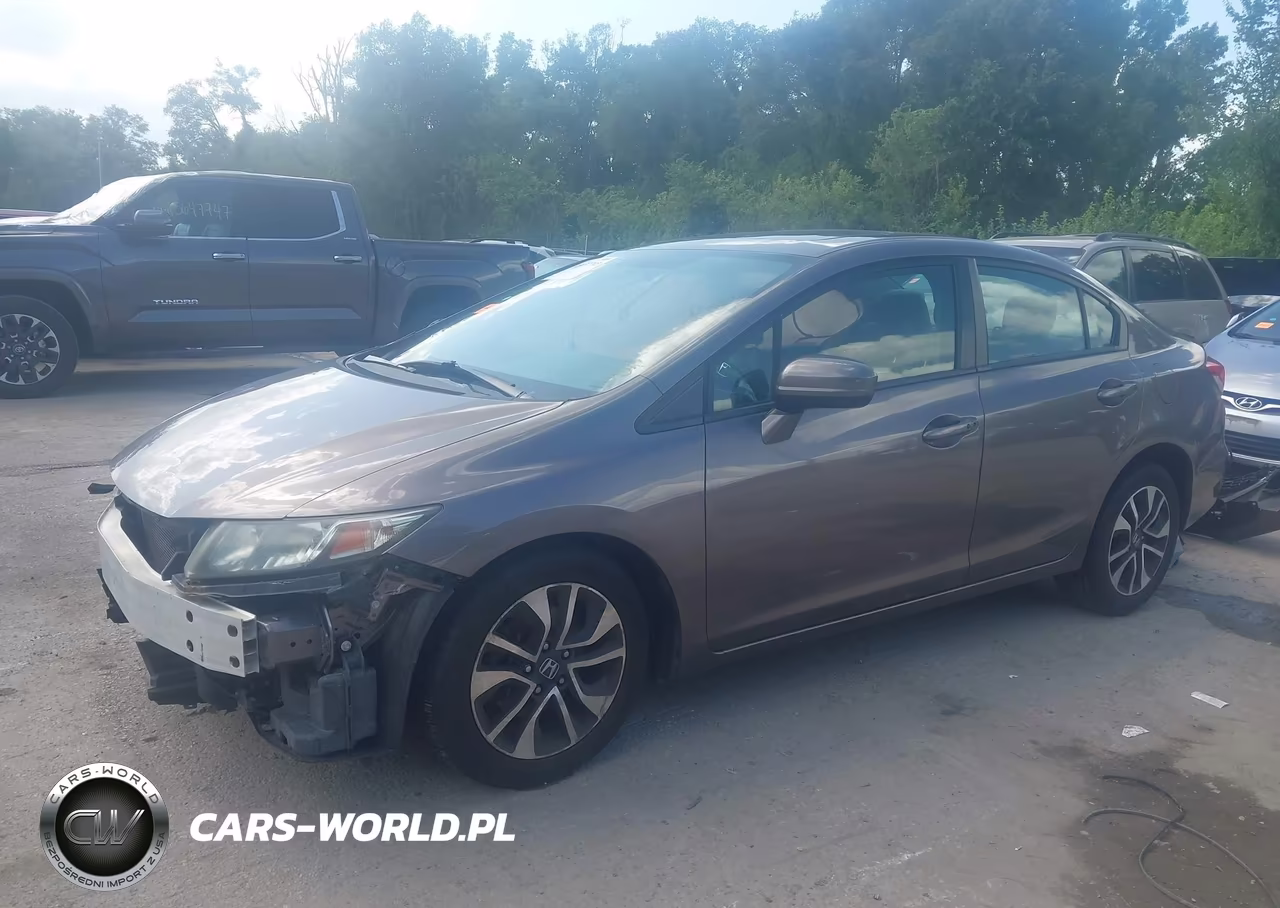 2014 Honda Civic Ex VIN:19XFB2F80EE035021 - 2