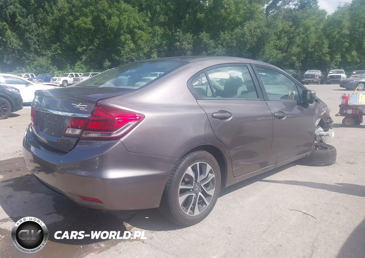 2014 Honda Civic Ex VIN:19XFB2F80EE035021 - 4