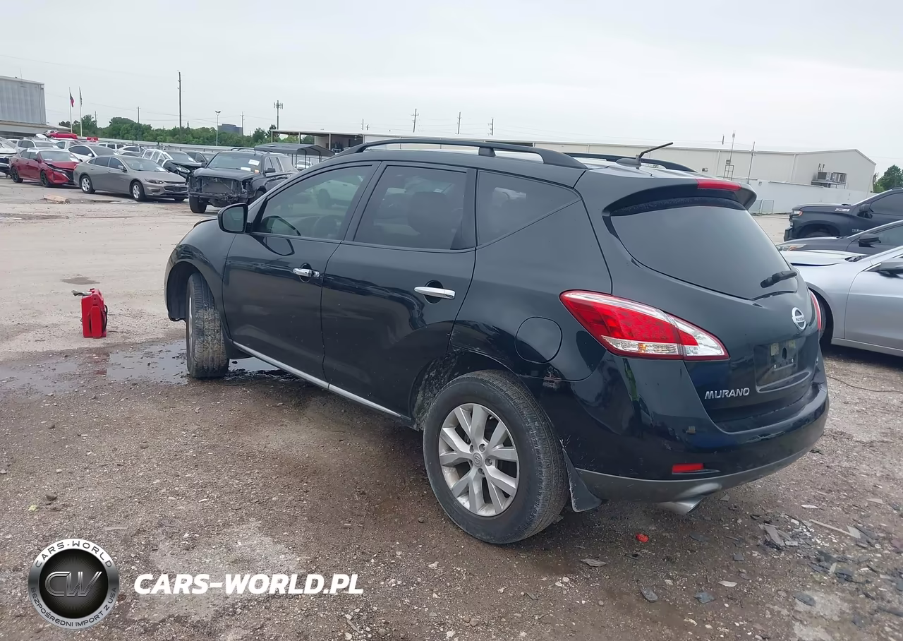2014 Nissan Murano Sl VIN:JN8AZ1MU7EW401826 - 3